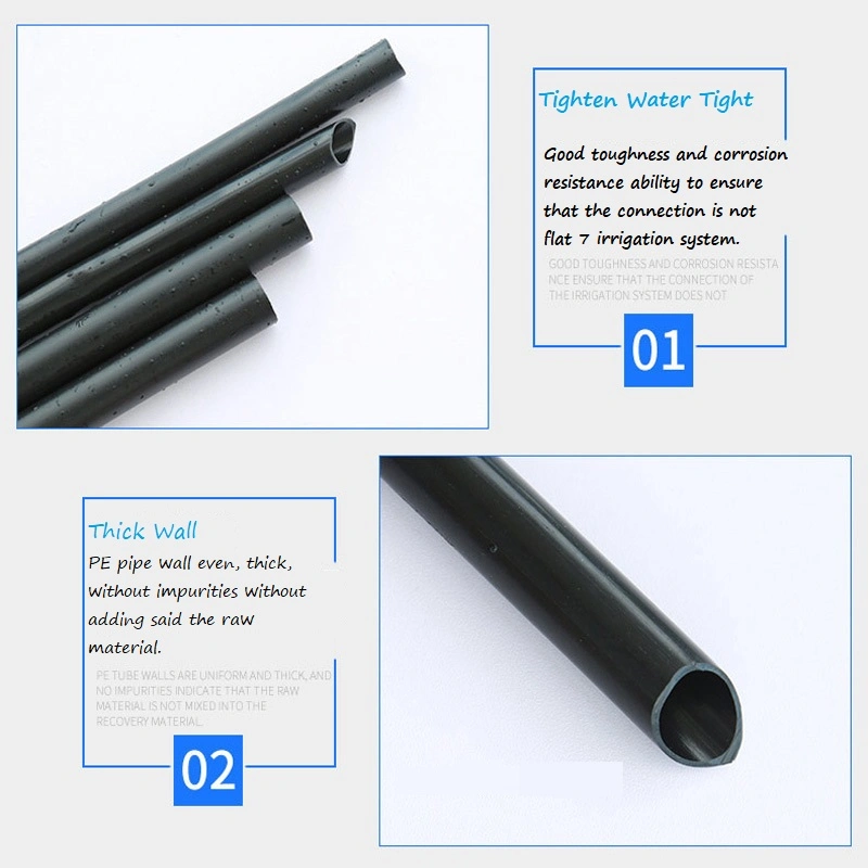 Jubo HDPE Water Plastic Pipe DN110-800 for Irrigation