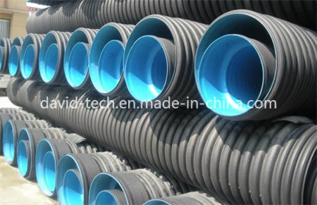 HDPE Double Wall Corrugated Drainage Sewer Cleaning Pipe