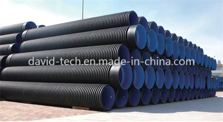 HDPE Double Wall Corrugated Drainage Sewer Cleaning Pipe