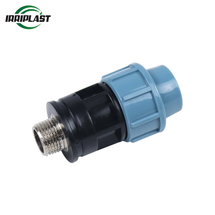 Good Quality Pn16 HDPE Male Adaptor with Bress Threaded Insert