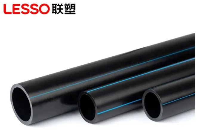 Lesso Pressure Pn10 Pn16 PE100 SDR17 SDR11 HDPE Water Supply PE Pipe