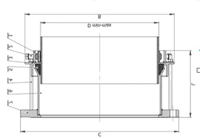 Flange Adaptors for PE Pipe-Aoft03 China Manufacturer Give Birth to a Child DN40-DN300