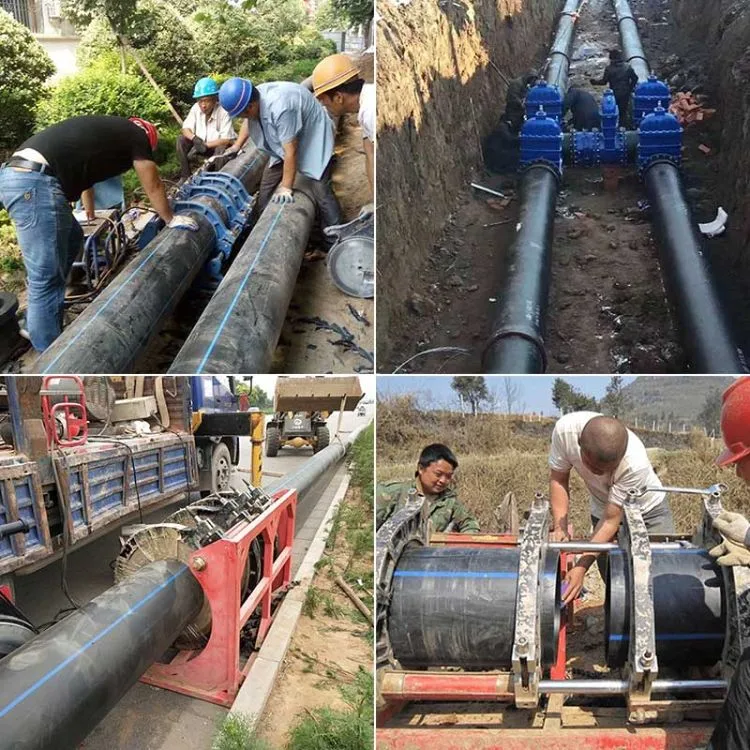 Plastic Irrigation Pipe Polyethylene Well Pipe SDR9 Water Pipe