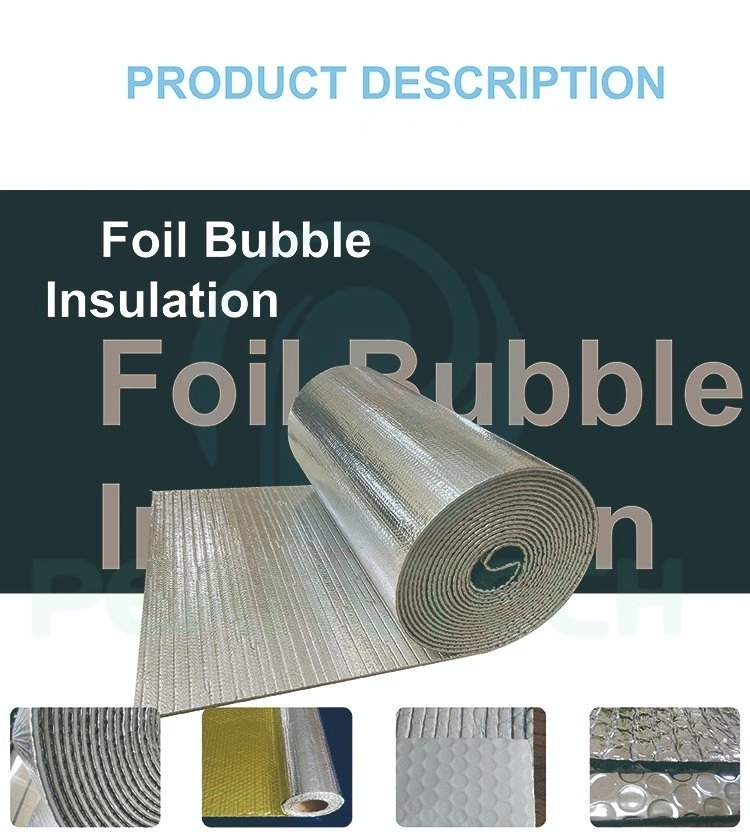 Customised Aluminum Foil Faced-Air-Bubble-for Pipe Insulation Materials