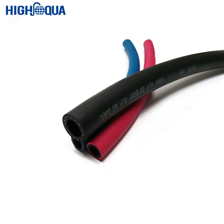 Poly Compressor Hybrid Rubber Air Water Hose