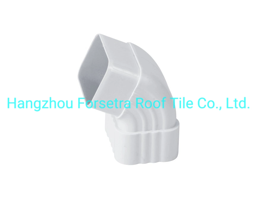 Roofing PVC Accessories Water Collector 65 Deg Elbow Drainer Elbow PVC Pipe