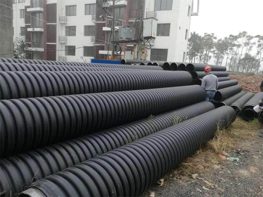 Krah Carat HDPE Sewer Corrugated Pipe for Drainage