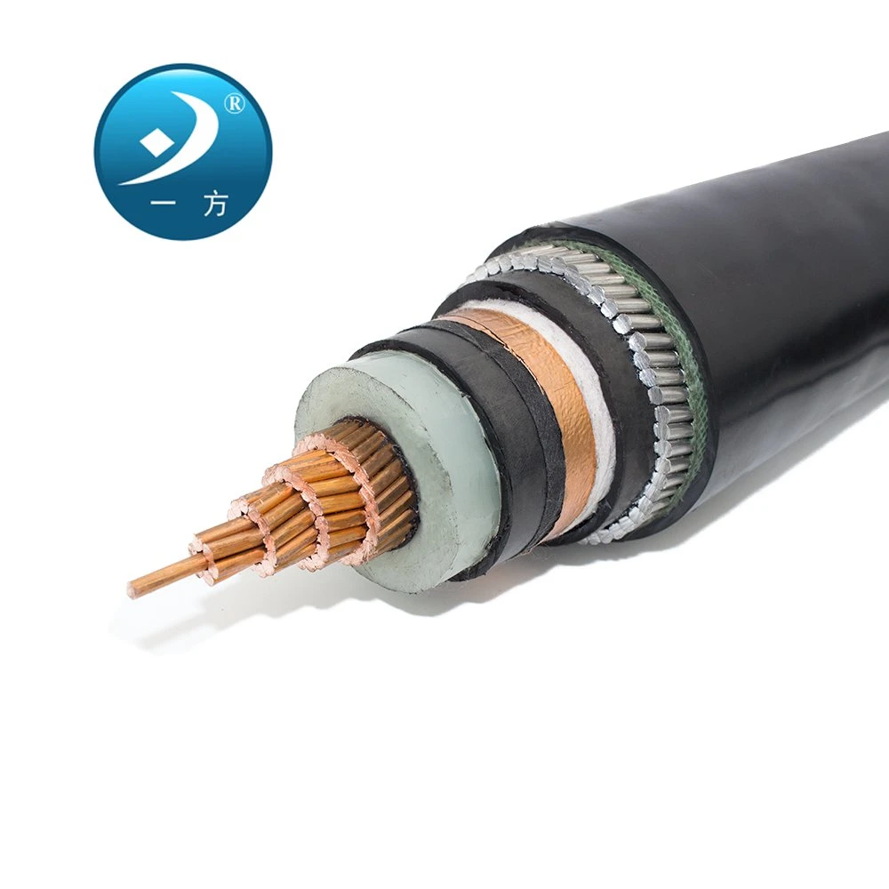 6-35kv 1*500sqmm Power Cable 11kv 3X120mm2 XLPE/Steel Wire Armoured/HDPE Sheath Cable