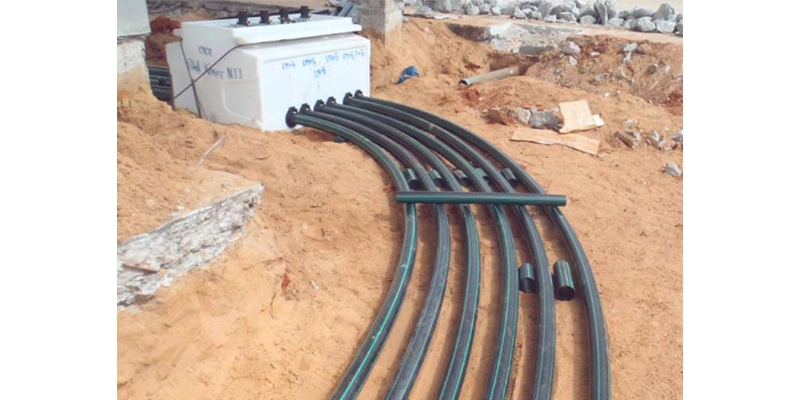 Double Wall Conductive HDPE Petrol Piping System