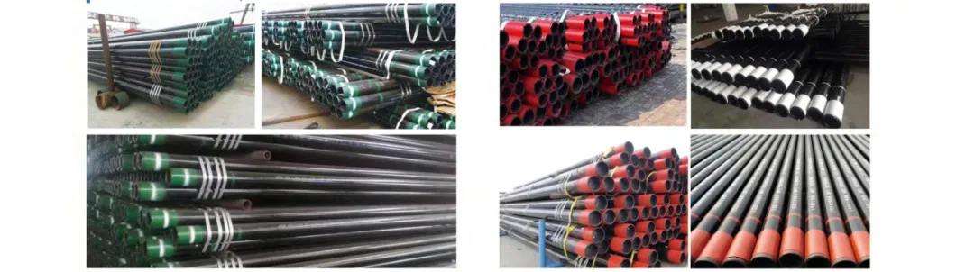 API Spec 5CT Seamless Steel Pipe Oil Casing J55/K55/N80/L80/C90/T95/P110/Q125/V150