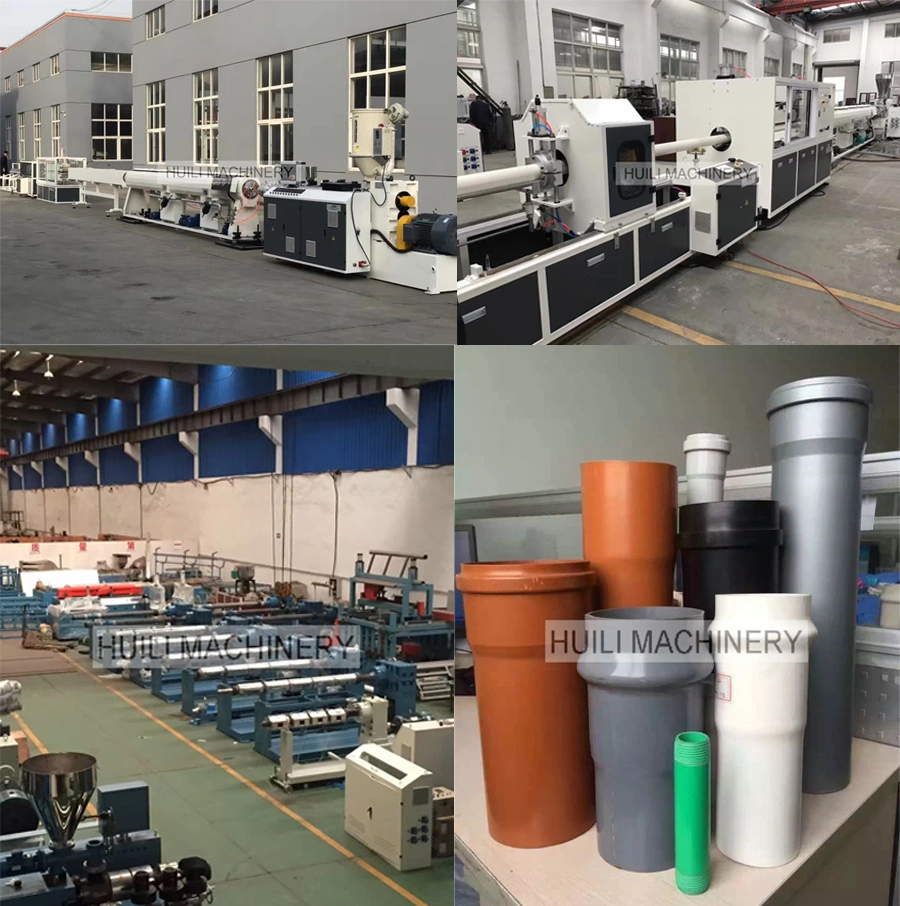 High Precision PU PP PE PVC Multi-Layer Smallpipe Production Linepvc 200-450 Water Supply Pipe Productionline