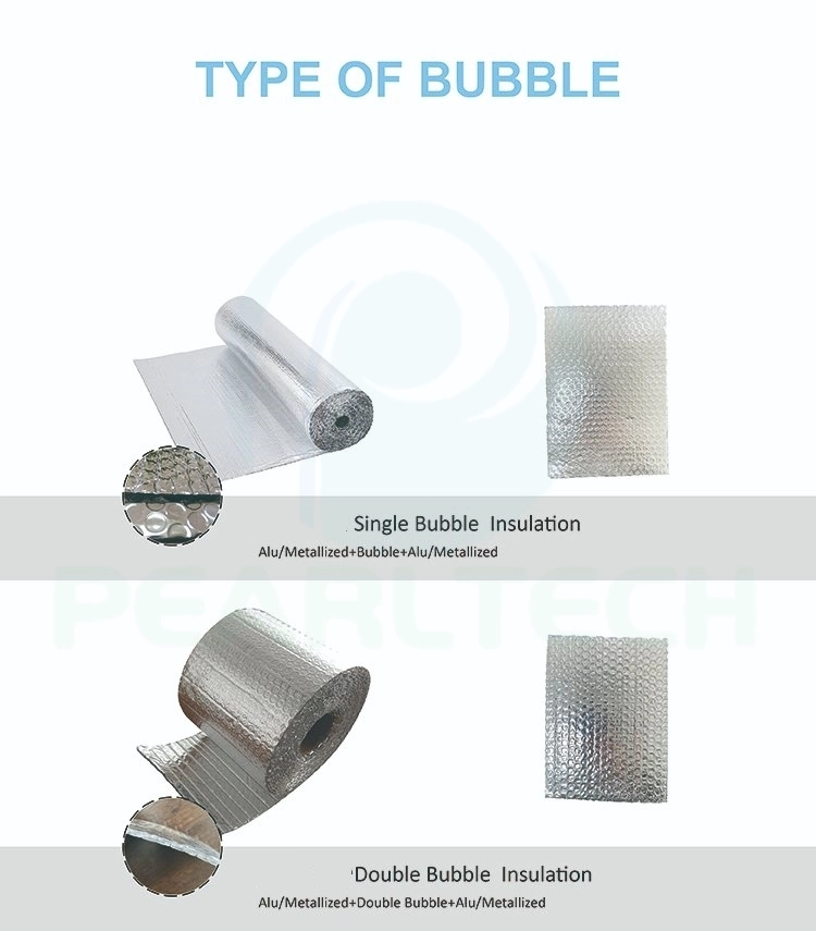 Customised Aluminum Foil Faced-Air-Bubble-for Pipe Insulation Materials