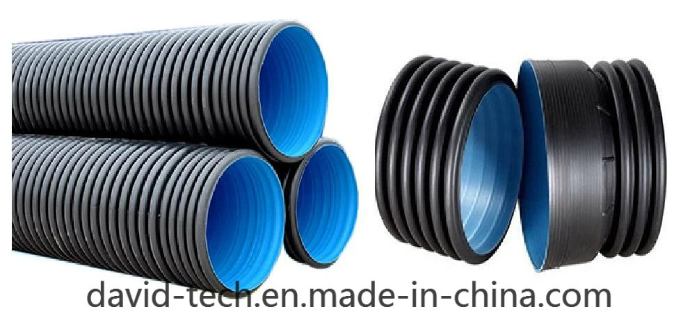 HDPE Double Wall Corrugated Drainage Sewer Cleaning Pipe