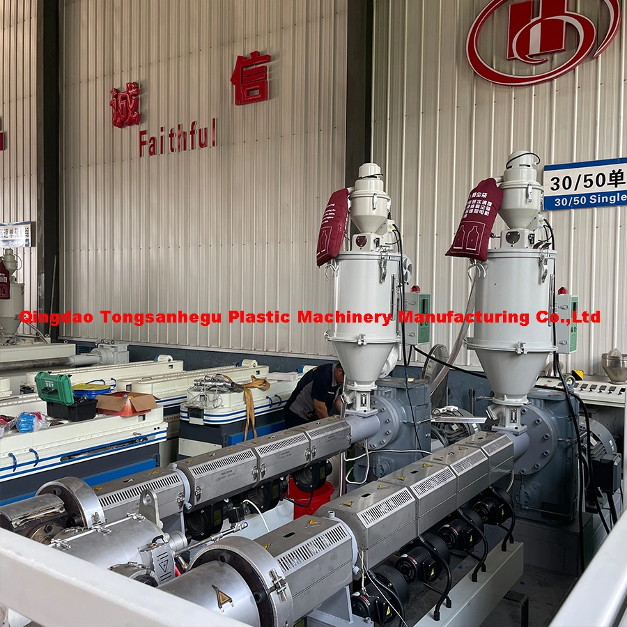 High Quality PP PE Single/Double Wall Corrugated Pipe Extruder Machine