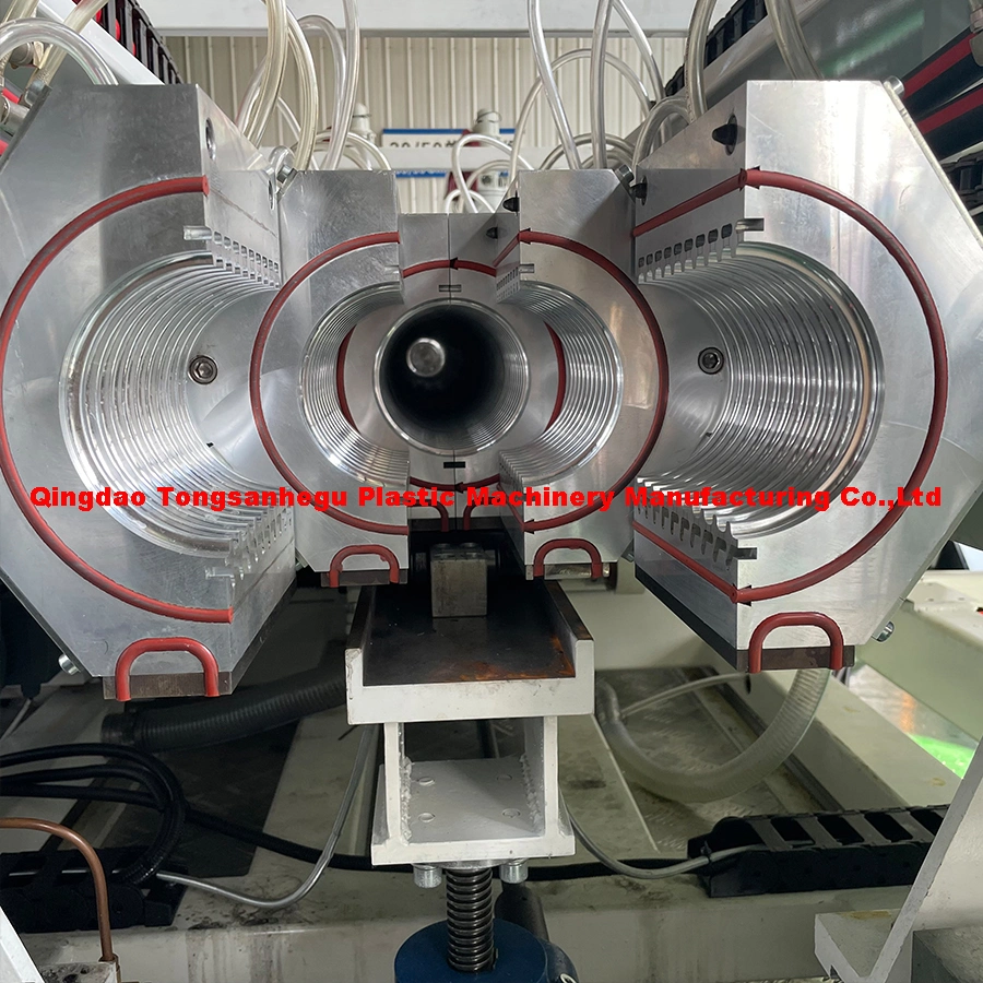 High Quality PP PE Single/Double Wall Corrugated Pipe Extruder Machine