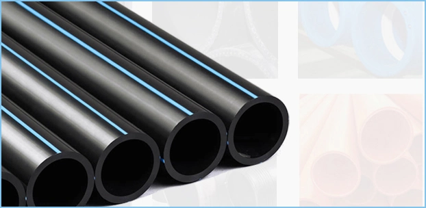 100% Virgin Material PE100 PE Tube DN110 HDPE Pipe for Gas Delivery