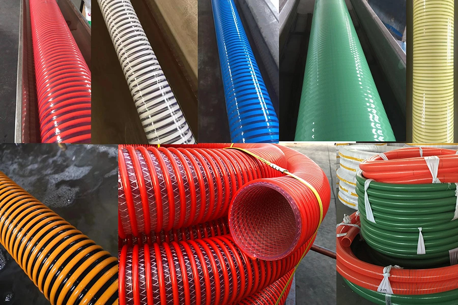 Good Quality Flexible Double-Poly PVC Helix Suction Hose