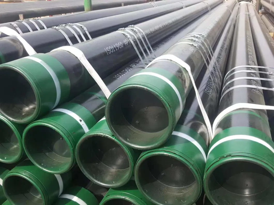 API Spec 5CT Seamless Steel Pipe Oil Casing J55/K55/N80/L80/C90/T95/P110/Q125/V150