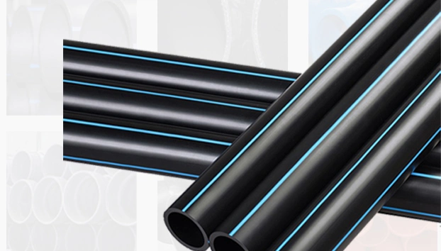 SDR11 Mesh Reinforced HDPE Pipe Steel Skeleton Composite Tube for Chemical Water