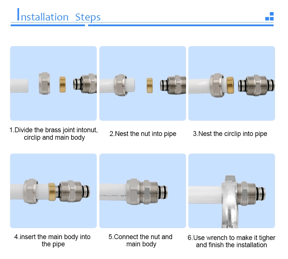 Plumbing Plastic Aluminum Composite Multilayer Pex Al Pex Pipe for Underfloor Heating