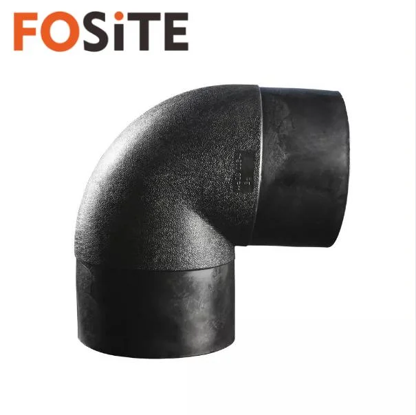 Fosite HDPE Pipe Fitting Electrofusion 90 Degree Elbow Joint SDR11 Pn16