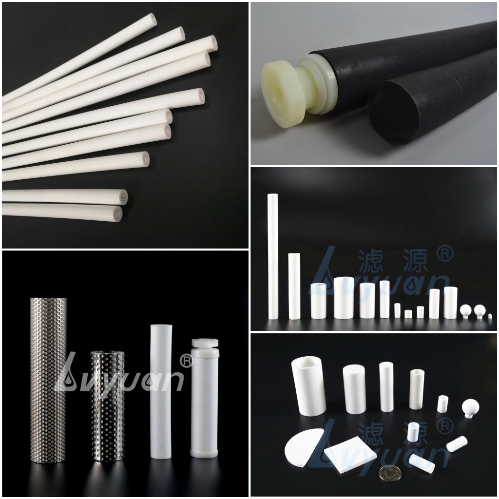 OEM Polyethylene Plastic Sinter PE PP PTFE Powder Disk Filter Tube for Medical Oil Gas Water Chemical Industry Use