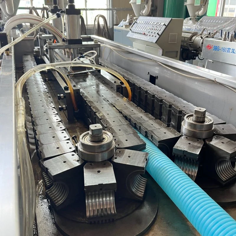 Double Wall Corrugated Hose Extrusion Line