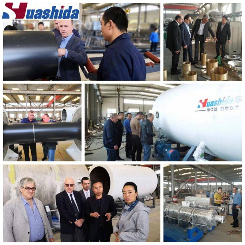 HDPE Water Gas Supply Pressure Pipe Making Extrusion Line