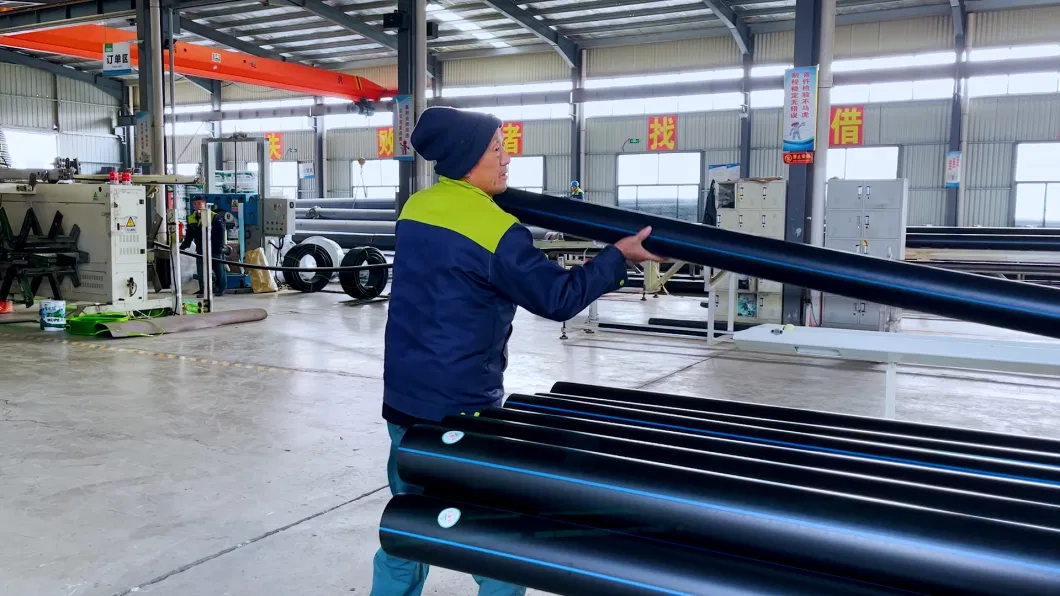 High-Pressure High-Quality Water Pipe HDPE Tube Plastic The High-Density Polyethylene HDPE Pipe Export From China
