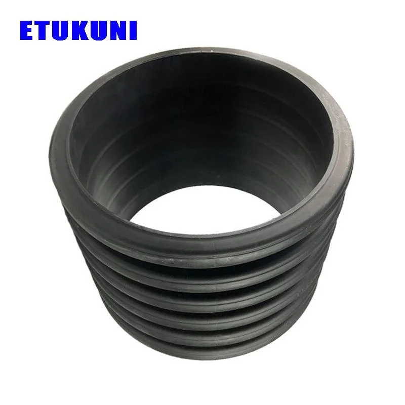 Good Toughness and High Impact Strength Plastic Black HDPE Double Wall Corrugated Pipe for Drainage System