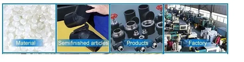 PE Threaded Plastic Pipe Equal Tee Fittings