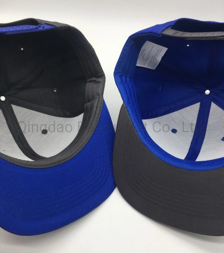 Wholesale 100% Cotton Snapback Caps Sport Hat Flat Visor