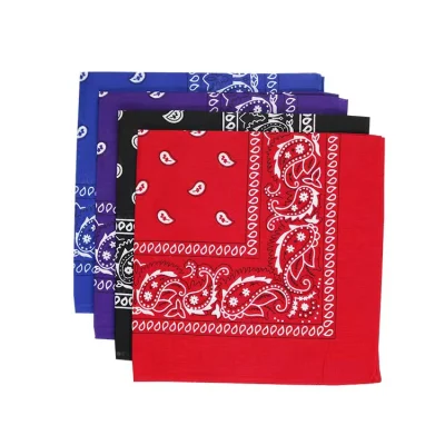 Promotion Geschenk Maßgeschneiderte Multifunktionale 21 * 21 Zoll Square Cotton Bandana