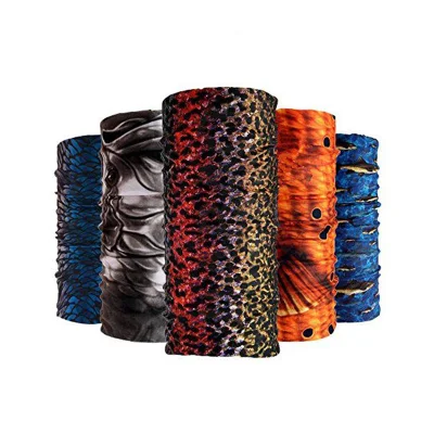 Großhandel Multifunktions Skull Schal Maske Dehnbar Nahtlose Verstellbare Mesh Custom Halsband Mit Halsband