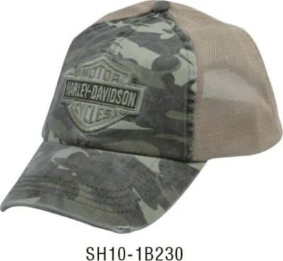 Custom Camo 6 Panels Snapback Hat Baseball Cap
