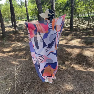 Bandana Custom Printing Schal Mit Kopftuch Aus Seide