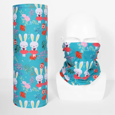 Ice Silk Atmungsaktive Outdoor-Druck Cartoon-Muster Magic Bandana