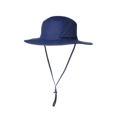 Männer Stickerei Logo Wasserdicht Unisex Angelkappe Fisherman Eimer Hut
