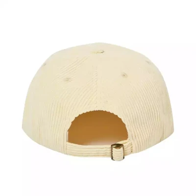 Classic 5 Panel Unstructured Snapback Hat Custom Cord Snapback Cap
