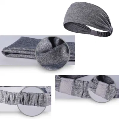 Damen Herren Workout Stirnband Rutschfest Weich Feuchtigkeitstransportierender, Dehnbarer Schweiß Stirnbänder Sport Gym Bandana für Yoga Pilates Tanzen Laufen Radfahren Fitness Übung Trave