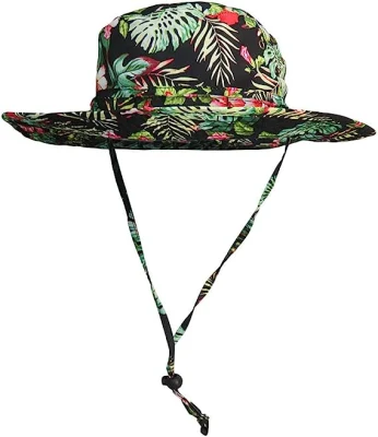 Sonnenschutzmäuse für Frauen Sommer Casual breiter Krempe Baumwolle Eimer Hat Beach Urlaub