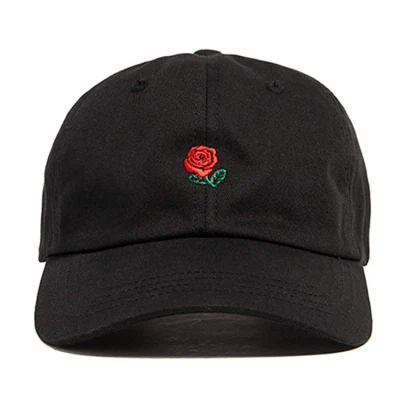 Custom Logo 6 Panel Unstrukturiert Pink Unbeschriftet Baseball Papa Hat Für Frauen / Mädchen