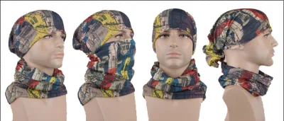 Kundenspezifische Buffs 25 * 50cm Kopfbedeckung Kühlung Großhandel Schädel Bandanas