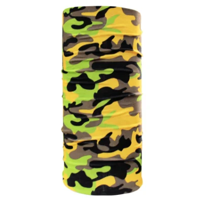 Multi Zweck-Geschenk-Bandana der radfahrenden Tarnung-Ausdehnungs-Polyester-Röhrenmänner