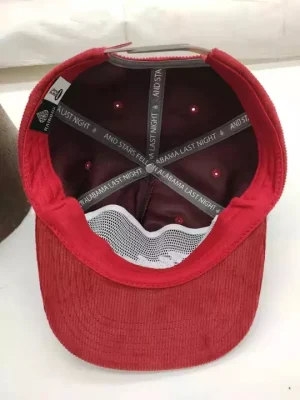 New Designer Fashion Unstrukturiert Unconstructed Cord 5 Panel Rope Hat Surf Snapback Cap