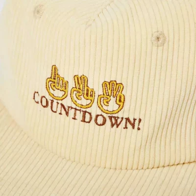 Classic 5 Panel Unstructured Snapback Hat Custom Cord Snapback Cap