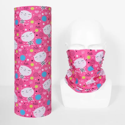 Ice Silk Atmungsaktive Outdoor-Druck Cartoon-Muster Magic Bandana