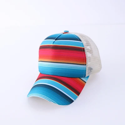 Werbegeschenk Branded 6 Panel Dry Fit Material Baseball Caps Mit Heat Transfer gedruckt