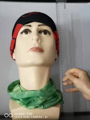 Kundenspezifische Buffs 25 * 50cm Kopfbedeckung Kühlung Großhandel Schädel Bandanas