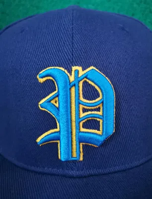 Custom Verstellbare Stilvoll Baumwolle Logo Stickerei Snapback Baseball Cap